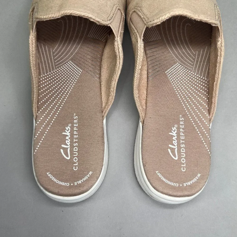 Clarks Women's Size 12 Cloudsteppers Mules_7